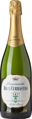 39,95 € Envio grátis | Espumante branco Ricci Curbastro Museum Satèn Brut D.O.C.G. Franciacorta Lombardia Itália Chardonnay Garrafa 75 cl