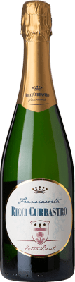 25,95 € Бесплатная доставка | Белое игристое Ricci Curbastro Экстра-Брут D.O.C.G. Franciacorta Ломбардии Италия Pinot Black, Chardonnay бутылка 75 cl