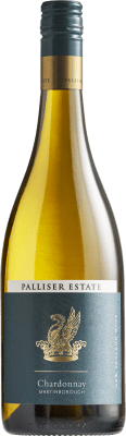 23,95 € 免费送货 | 白葡萄酒 Palliser Estate I.G. Martinborough Wellington 新西兰 Chardonnay — 莎当妮 Eco — 生态 有机 天然 75 cl