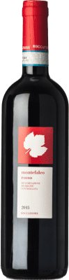 17,95 € Spedizione Gratuita | Vino Rosso Roccafiore D.O.C. Montefalco Umbria Italia Merlot, Cabernet Sauvignon, Sangiovese, Sagrantino 75 cl