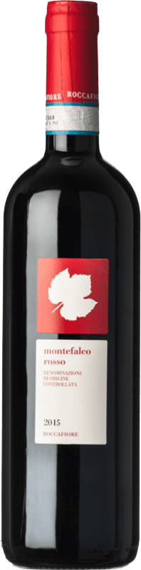 21,95 € 免费送货 | 红酒 Roccafiore Rosso D.O.C. Montefalco 翁布里亚 意大利 Merlot, Cabernet Sauvignon, Sangiovese, Sagrantino 瓶子 75 cl