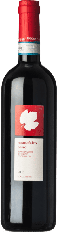 17,95 € Kostenloser Versand | Rotwein Roccafiore D.O.C. Montefalco Umbrien Italien Merlot, Cabernet Sauvignon, Sangiovese, Sagrantino Flasche 75 cl