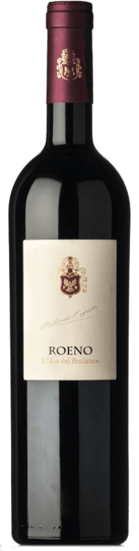 19,95 € Free Shipping | Red wine Roeno Il Vino del Fondatore I.G.T. Vallagarina Veneto Italy Merlot, Cabernet Sauvignon, Cabernet Franc Bottle 75 cl