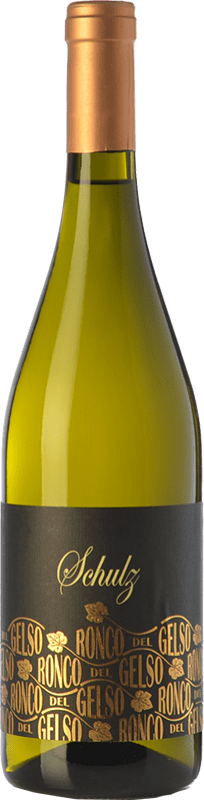 33,95 € Envio grátis | Vinho branco Ronco del Gelso Schulz D.O.C. Friuli Isonzo Friuli-Venezia Giulia Itália Riesling Garrafa 75 cl