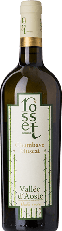 26,95 € 送料無料 | 白ワイン Rosset Chambave Muscat D.O.C. Valle d'Aosta ヴァッレ・ダオスタ イタリア Muscat White ボトル 75 cl