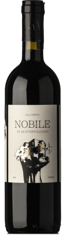 52,95 € 免费送货 | 红葡萄酒 Salcheto Vigne Vecchie VV 老藤 D.O.C.G. Vino Nobile di Montepulciano 托斯卡纳 意大利 Prugnolo Gentile Eco 生态 有机 天然 瓶子 75 cl