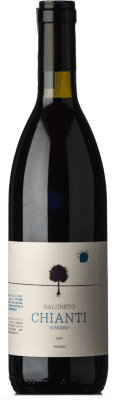 9,95 € Free Shipping | Red Wine Salcheto Biskero D.O.C.G. Chianti Tuscany Italy Merlot, Sangiovese, Canaiolo, Mammolo Eco — Organic 75 cl