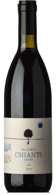 16,95 € Spedizione Gratuita | Vino rosso Salcheto Biskero D.O.C.G. Chianti Toscana Italia Merlot, Sangiovese, Canaiolo, Mammolo Bottiglia 75 cl