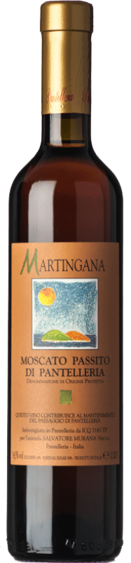 78,95 € Envio grátis | Vinho doce Salvatore Murana Martingana D.O.C. Passito di Pantelleria Sicília Itália Mascate de Alexandria Garrafa Medium 50 cl
