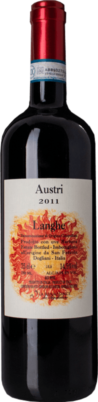 22,95 € 免费送货 | 红酒 San Fereolo Rosso Austri D.O.C. Langhe 皮埃蒙特 意大利 Barbera 瓶子 75 cl