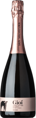 28,95 € Бесплатная доставка | Розовое игристое вино San Salvatore 1988 Gioì Brut — брют Классический, Rosé — Розе I.G.T. Campania Кампанья Италия Aglianico — Аглианико Eco — Эко Био Органический 75 cl