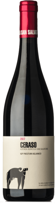 17,95 € Kostenloser Versand | Rotwein San Salvatore 1988 Ceraso D.O.C. Paestum Kampanien Italien Aglianico Flasche 75 cl