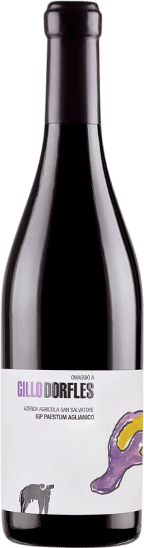 92,95 € Envío gratis | Vino tinto San Salvatore 1988 Gillo Dorfles D.O.C. Paestum Campania Italia Aglianico Botella 75 cl