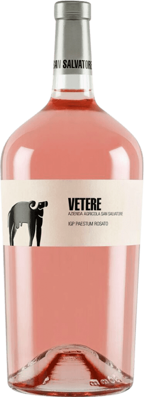 65,95 € Kostenloser Versand | Rosé-Wein San Salvatore 1988 Rosato Vetere D.O.C. Paestum Kampanien Italien Aglianico Magnum-Flasche 1,5 L