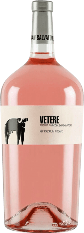 63,95 € Envío gratis | Vino rosado San Salvatore 1988 Rosato Vetere D.O.C. Paestum Campania Italia Aglianico Botella Magnum 1,5 L