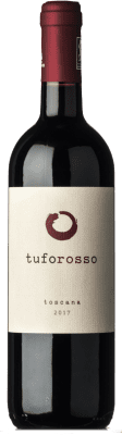 11,95 € Бесплатная доставка | Красное вино Sassotondo Tuforosso I.G.T. Toscana Тоскана Италия Merlot, Sangiovese, Teroldego, Ciliegiolo бутылка 75 cl