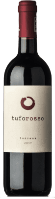 19,95 € Envoi gratuit | Vin rouge Sassotondo Tuforosso I.G.T. Toscana Toscane Italie Merlot, Sangiovese, Teroldego, Ciliegiolo Bouteille 75 cl