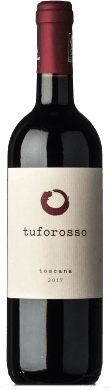 11,95 € Envío gratis | Vino tinto Sassotondo Tuforosso I.G.T. Toscana Toscana Italia Merlot, Sangiovese, Teroldego, Ciliegiolo Botella 75 cl
