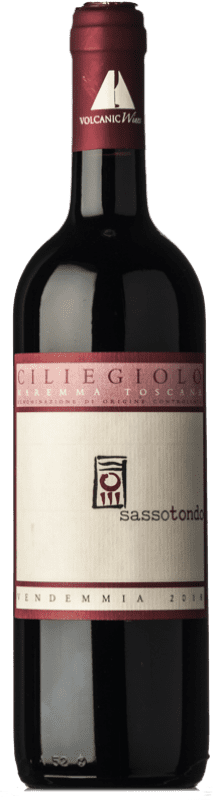 17,95 € Envoi gratuit | Vin rouge Sassotondo D.O.C. Maremma Toscana Toscane Italie Ciliegiolo Bouteille 75 cl