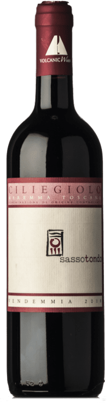 18,95 € Spedizione Gratuita | Vino rosso Sassotondo D.O.C. Maremma Toscana Toscana Italia Ciliegiolo Bottiglia 75 cl