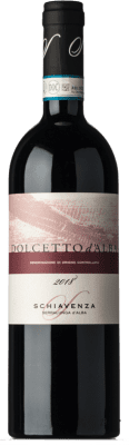9,95 € Free Shipping | Red wine Schiavenza D.O.C.G. Dolcetto d'Alba Piemonte Italy Dolcetto Bottle 75 cl