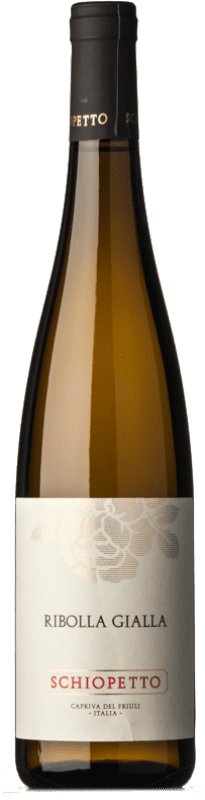 18,95 € Бесплатная доставка | Белое вино Schiopetto dei Fiori I.G.T. Friuli-Venezia Giulia Фриули-Венеция-Джулия Италия Ribolla Gialla бутылка 75 cl