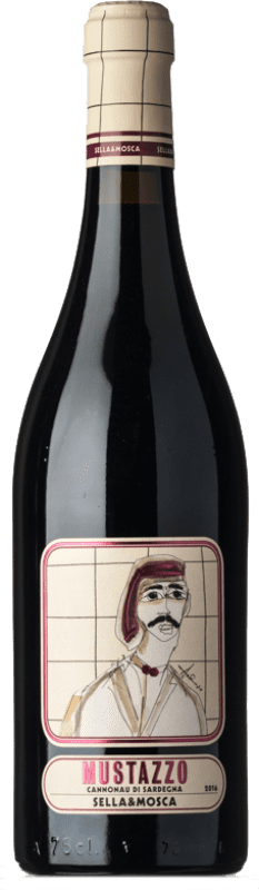 23,95 € Spedizione Gratuita | Vino rosso Sella e Mosca Mustazzo D.O.C. Cannonau di Sardegna sardegna Italia Cannonau Bottiglia 75 cl