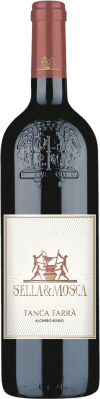 17,95 € Free Shipping | Red wine Sella e Mosca Rosso Tanca Farrà D.O.C. Alghero Sardegna Italy Cabernet Sauvignon Bottle 75 cl