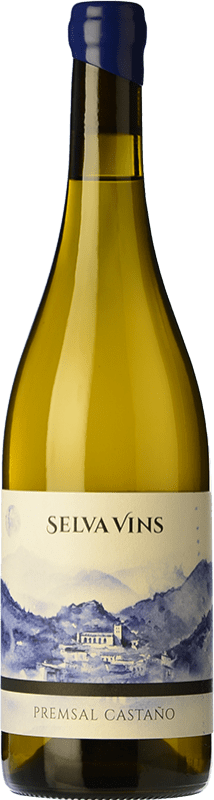 25,95 € Бесплатная доставка | Белое вино Selva Castaño старения I.G.P. Vi de la Terra de Mallorca Майорка Испания Premsal бутылка 75 cl