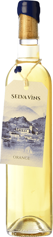 22,95 € Spedizione Gratuita | Vino bianco Selva Orange Crianza I.G.P. Vi de la Terra de Mallorca Maiorca Spagna Macabeo, Premsal Bottiglia Medium 50 cl