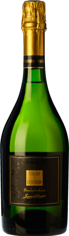 24,95 € Envoi gratuit | Vin Mousseux Blanc Sieur d'Arques Toques et Clochers Brut Grande Réserve A.O.C. Crémant de Limoux Languedoc France Chardonnay, Chenin, Mauzac Bouteille 75 cl