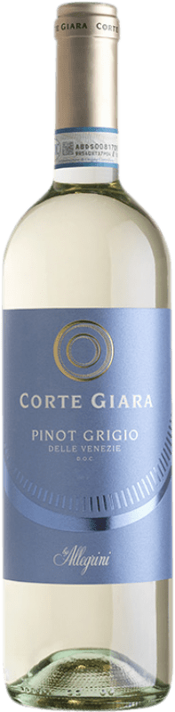 8,95 € Envío gratis | Vino blanco Allegrini Corte Giara I.G.T. Friuli-Venezia Giulia Friuli-Venezia Giulia Italia Pinot Gris Botella 75 cl