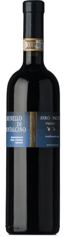 96,95 € Бесплатная доставка | Красное вино Siro Pacenti Vecchie Vigne D.O.C.G. Brunello di Montalcino Тоскана Италия Sangiovese бутылка 75 cl