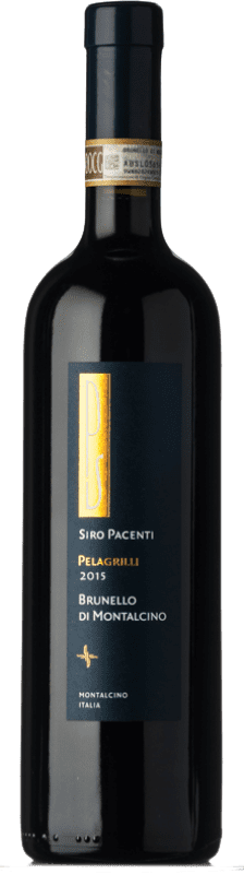 59,95 € Kostenloser Versand | Rotwein Siro Pacenti Pelagrilli D.O.C.G. Brunello di Montalcino Toskana Italien Sangiovese Flasche 75 cl