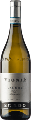 19,95 € Envío gratis | Vino blanco Sordo Bianco Vionié D.O.C. Langhe Piemonte Italia Viognier Botella 75 cl