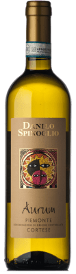 6,95 € Бесплатная доставка | Белое вино Spinoglio Aurum D.O.C. Piedmont Пьемонте Италия Cortese бутылка 75 cl