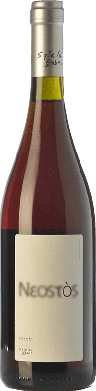 28,95 € Бесплатная доставка | Розовое вино Spiriti Ebbri Neostòs Rosato I.G.T. Calabria Calabria Италия Merlot, Greco бутылка 75 cl