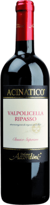 22,95 € Envoi gratuit | Vin rouge Stefano Accordini Acinatico D.O.C. Valpolicella Ripasso Vénétie Italie Corvina, Rondinella, Corvinone, Molinara Bouteille 75 cl