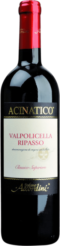 23,95 € 免费送货 | 红酒 Stefano Accordini Acinatico D.O.C. Valpolicella Ripasso 威尼托 意大利 Corvina, Rondinella, Corvinone, Molinara 瓶子 75 cl