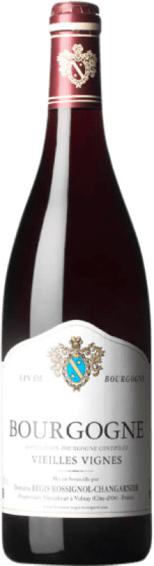 27,95 € Envio grátis | Vinho tinto Régis Rossignol-Changarnier Vieilles Vignes A.O.C. Bourgogne Borgonha França Pinot Preto Garrafa 75 cl