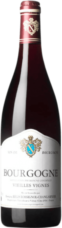 29,95 € Envio grátis | Vinho Tinto Régis Rossignol-Changarnier VV Vieilles Vignes — Vinhas Velhas A.O.C. Bourgogne Borgonha França Pinot Noir 75 cl