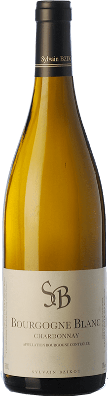 29,95 € Kostenloser Versand | Weißwein Sylvain Bzikot Crianza — Kurze Fassreifung A.O.C. Bourgogne Burgund Frankreich Chardonnay 75 cl