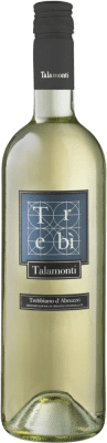 7,95 € Spedizione Gratuita | Vino Bianco Talamonti Trebì D.O.C. Trebbiano d'Abruzzo Abruzzo Italia Trebbiano 75 cl