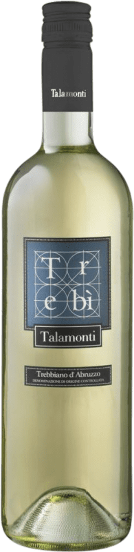 7,95 € 免费送货 | 白葡萄酒 Talamonti Trebì D.O.C. Trebbiano d'Abruzzo 阿布鲁佐 意大利 Trebbiano — 特雷比亚诺 75 cl