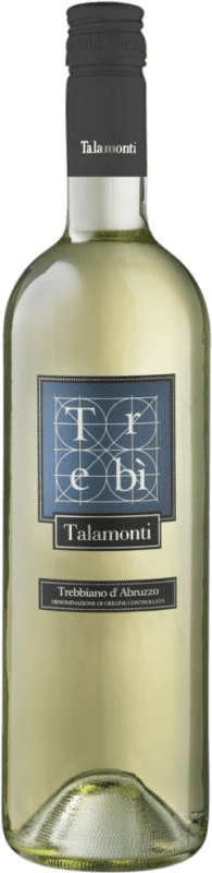 7,95 € Envio grátis | Vinho branco Talamonti Trebì D.O.C. Trebbiano d'Abruzzo Abruzzo Itália Trebbiano d'Abruzzo Garrafa 75 cl