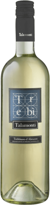 10,95 € Envío gratis | Vino blanco Talamonti Trebì D.O.C. Trebbiano d'Abruzzo Abruzzo Italia Trebbiano d'Abruzzo Botella 75 cl