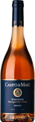 15,95 € Envío gratis | Vino Rosado Campo al Mare D.O.C. Bolgheri Toscana Italia Merlot 75 cl
