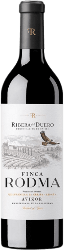 29,95 € 免费送货 | 红酒 Finca Rodma Avizor D.O. Ribera del Duero 卡斯蒂利亚莱昂 西班牙 Tempranillo 瓶子 75 cl