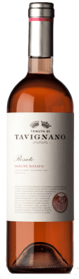 10,95 € 免费送货 | 玫瑰酒 Tavignano Rosato I.G.T. Marche 马尔凯 意大利 Sangiovese, Lacrima 瓶子 75 cl