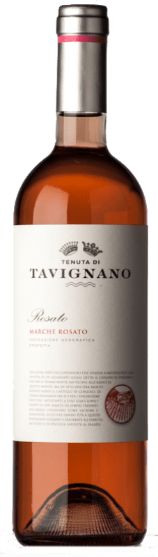 10,95 € Kostenloser Versand | Rosé-Wein Tavignano Rosato I.G.T. Marche Marken Italien Sangiovese, Lacrima Flasche 75 cl